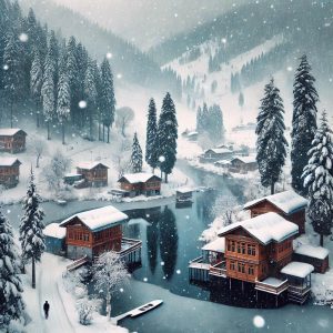 “Kashmir Transforms into a Winter Wonderland Amid Heavy Snowfall” – Pakistan Travel Guide